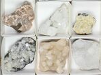 Mixed Indian Mineral & Crystal Flat - Pieces #95611-1